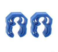 Hebilla de clip de liberación rápida para manguera de buceo para 10 tubos de 16 mm, diseñada para manómetro y suspensión de equipos de segunda etapa (Bllue)