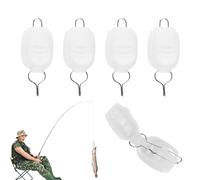 Hebilla de clip para líneas de pesca, soporte de líneas de pesca, tapón de hebilla de clip, accesorios de equipo de aparejos, ligeros y duraderos para adultos y entusiastas profesionales