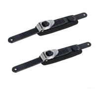 Hebilla de correa de pie eléctrica ajustable con material de nailon para asegurar los pies firmemente para un mejor control en diversas condiciones de conducción