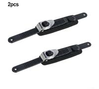 Hebilla de correa de pie eléctrica ajustable para monopatín, banda de fijación de nailon para un apoyo seguro y control, compatible con la mayoría de tablas para viajes y conducción todoterreno