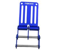 Ｚｉａｌｏｆｉ Hebilla de Desbloqueo Rápido Clip Portaherramientas para Cinturón Conector Universal de Bolsa Electricistas Carpinteros Aleación de Aluminio Instalabl, Azul