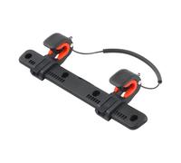 Hebilla de equipaje resistente para motocicleta: soporte de alta capacidad | soporte de sillín de nailon duradero, portabicicletas universal lateral para bicicleta, soporte de montaje ajustable barra