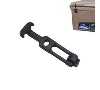 Hebilla de goma elástica que absorbe golpes vibraciones - Pestillo universal tipo T para capó motor, refrigerador gabinete | Clip de bloqueo de caucho EPDM nailon con mango