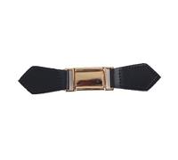 Hebilla de metal de piel, cierre de palanca a presión, rompevientos de moda, botón de costura, accesorios de artesanía, botones de cierre de palanca para mujer, abrigos y ropa
