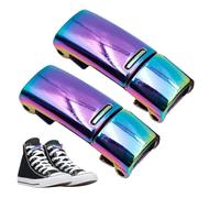 Hebilla De Metal De Zapatillas De Cordón De Lacio Magnético - Caderas De Zapatos Lock, Sneaker Conector | Camisetas De Ajuste Rápido Sin Corbatas, Sujetador Magnético Fácil De Deslizar, Cierre