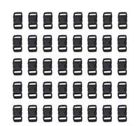 Hebilla de plástico de 10 mm para pulsera trenzada y hebilla de mascotas, compatible con cuerda de paraguas, hebilla para manualidades y uso en exteriores