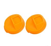 Hebilla de prensa a prueba de salpicaduras para cerveza y bebidas energéticas, diseñadas para reducir el riesgo de derrames y mantener la frescura de la bebida con un sellado seguro (naranja)