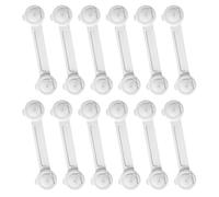 Hebilla de protección para bloqueo de puerta, cerradura ajustable para armario - Hebilla de sujeción con rotación de 360° - Cierre de puerta de frigorífico sin dedos atrapados para gabinete, cass