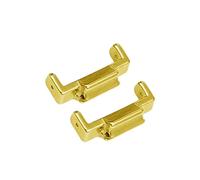 Hebilla de Reloj,Desplegable Hebilla Adaptador de correa de reloj de acero inoxidable de 22 mm a 16 mm para CASIO G-SHOCK DW5600 GA110 Conectores Gshock WatchBand DIY Convertidor(Gold)
