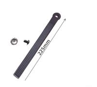 Hebilla de trinquete y conjunto de correa para uso de encuadernación de snowboard con construcción de base de acero y elementos de flejado de plástico para mayor durabilidad (B)