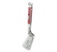 Hebilla deslizante ajustable para carne hecha de acero inoxidable para cocinar de forma segura y eficiente (rojo)