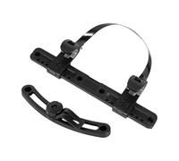 Hebilla lateral para bicicleta, hebilla de gancho portátil para lateral de | bicicleta, rotación de 360 grados, equipo de fijación para bolsas de bicicleta, bolsas de estante trasero, ligeras