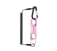 Hebilla magnética de pesca con correa retráctil integrada, gancho seguro con capacidad para hasta 3 kg para fijación de herramientas, rápida con una sola mano para acceder a clips a mochila, chaleco o