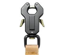 Hebilla para cadena de perro, clips de metal para correa de perro, accesorios para perros, hebilla de cable para entrenamiento, senderismo, camping