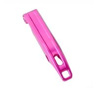 Hebilla plegable de bloqueo de bicicleta Brompton hecha de aleación de aluminio, corte CNC, diseño ligero para una mayor estabilidad y seguridad del marco (morado)