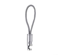 Hebilla Push Camping Ligera 9.5g Exterior | Mecanismo pistón presión, apertura rápida una mano, operación sencilla, seguro bajo tensión, uso frecuente(Sliver)