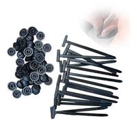 Hebilla universal de nailon para bridas,100 Unidades Sinchos para Tolvas, Cinchos para Tolvas, multifuncionales esenciales para el día a día (20pcs)
