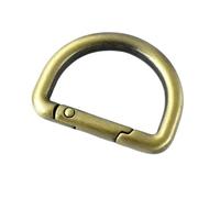 Hebillas de cinturón 5/10 hebillas de metal for correa bolso, anillos en D, cierre cinturón, hebilla clip, llavero resorte, mosquetón, ganchos a presión, accesorios bricolaje(Brass,25mm-5Pcs)