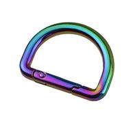 Hebillas de cinturón 5/10 hebillas de metal for correa bolso, anillos en D, cierre cinturón, hebilla clip, llavero resorte, mosquetón, ganchos a presión, accesorios bricolaje(Colored,19mm-5Pcs)