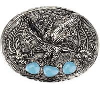 Hebillas de cinturón for Hombre, Hebillas de cinturón de Repuesto, Hebillas de cinturón de Vaqueros Occidentales, 1 Pieza, Hebilla de cinturón Estilo Hip Hop, Accesorios de Jeans Personalizados(Blue)