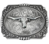 Hebillas de cinturón for hombre, reemplazo de hebilla de cinturón, hebillas de cinturón de vaqueros occidentales 1 pieza Hebilla de cinturón de metal for hombre DIY estilo occidental accesorios de cin