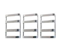 Hebillas De Correa Para Cubierta De Piscina 3 Piezas Conector Metálico | Hebilla Para La Cubierta De Seguridad De Piscina Enterrada Para Jardín Patio Césped Hogar Traspatio Exterior