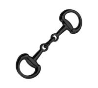 Hebillas de dientes con en D - Aleación para dientes de caballo, hebilla de bufanda de seda Horsebit, conector de metal doble para joyas y zapatos DIY | Conexión de puntas de D para