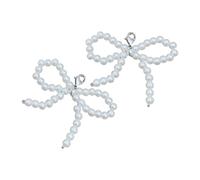 Hebillas de zapatos de perlas, hebilla de zapatos de vestir, cadena de perlas con cuentas de perlas, hebilla de zapatos con diseño de lazo para bodas y fiestas, Refer to description, Consulta la