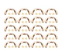 Hebillas del Conector de Anillos U, Aleación de Zinc Arch Puente Suspensión de la Cadena de la Cadena de la Cadena de la Cadena del Conector, Manualidades de Cuero que Fabrican