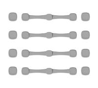 Hebillas magnéticas de silicona para freidora de aire, 12 piezas de hebillas de sujeción con imanes para papel de hornear, juego de hebillas de silicona con imán para freidora de aire para la cocina
