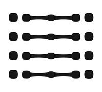 Hebillas magnéticas de silicona para freidora de aire, 12 piezas de hebillas de sujeción con imanes para papel de hornear, juego de hebillas de silicona con imán para freidora de aire para la cocina