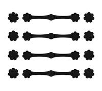 Hebillas magnéticas de silicona para freidora de aire, 12 piezas de hebillas de sujeción con imanes para papel de hornear, juego de hebillas de silicona con imán para freidora de aire para la cocina