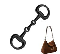 Hebillas para brocas: aleación de zinc, hebillas para brocas con anilla en D doble Cierre y resistente | Conector versátil para hacer joyas, eslabón de caballo para collar, pulsera, bolso, bols