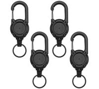 Hebillas Telescópicas De 4 Piezas, Hebillas Telescópicas Multifuncionales, Hebillas De Mochila, Llaveros, Hebillas Telescópicas Antipérdida, Hebillas De Identificación, Productos Para Exteriores