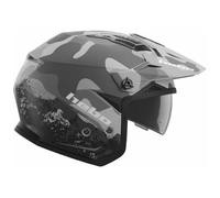 Hebo CASCO ZONE 5 CAMO - Casco negro, certificado ECE