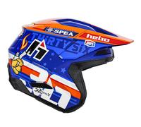HEBO Cascos Zone Pro Toni Bou Blue 2025 XL