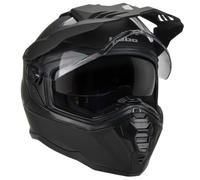 Hebo TRANSAM MATE - Casco de motocicleta, color negro, certificado según la norma europea ECE 22-06