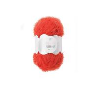 Hebra CREATIVE BUBBLE - Rico Design - Rojo - 100% poliéster - 50g - Ganchillo n4