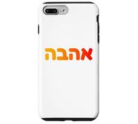 Hebreo Amor Ahava Cultura Judía Diseño Espiritual Israelí Carcasa para iPhone 7 Plus/8 Plus