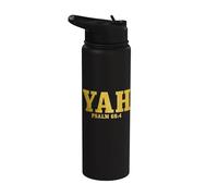 Hebreo Israelita Yah Salmo 68:4 Israel Orgullo Judá Judá Stainless Steel Insulated Water Bottle