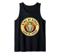 Hebreo israelita YHWH León de Judá Yahvé Arte rastafari Camiseta sin Mangas