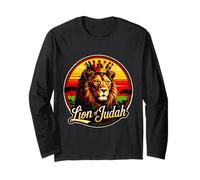 Hebreo israelita YHWH León de Judá Yahvé Arte rastafari Manga Larga