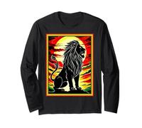 Hebreo israelita YHWH León de Judá Yahvé Arte rastafari Manga Larga