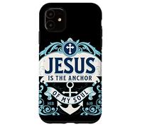 Hebreos 6 19 Biblia Jesús es el ancla de mi alma Escritura Carcasa para iPhone 11