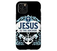 Hebreos 6 19 Biblia Jesús es el ancla de mi alma Escritura Carcasa para iPhone 11 Pro