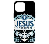 Hebreos 6 19 Biblia Jesús es el ancla de mi alma Escritura Carcasa para iPhone 16 Pro Max