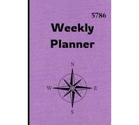Hebrew Weekly Planner 5786 (2025 - 2026) Paris, France: All the dates you don’t want to miss. Holidays, Fasts, Schedules, and Festivals - All in one place