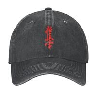 HEBUOUI Gorra de béisbol Unisex Personalizada Kyokushin Karate Baseball Cap Symbol Kyokushin Female Male Design Trucker Hat Summer Fit Retro Tennis Skate Baseball Caps Outdoor Gift