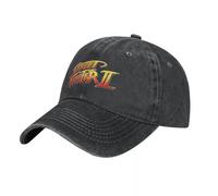 HEBUOUI Nueva Gorra de béisbol Street Fighter para Hombre Sombreros de algodón Sombrero Ajustable Gorra Casual de Moda Sombrero de Conductor de camión Personalizado para Novio