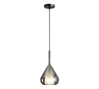 HEBXMF Accesorios de iluminación de techo con base E27,Lámpara colgante de vidrio de metal de alta transmisión de luz creativa,Lámpara de araña de estilo minimalista francés,Lámpara colgante para deco